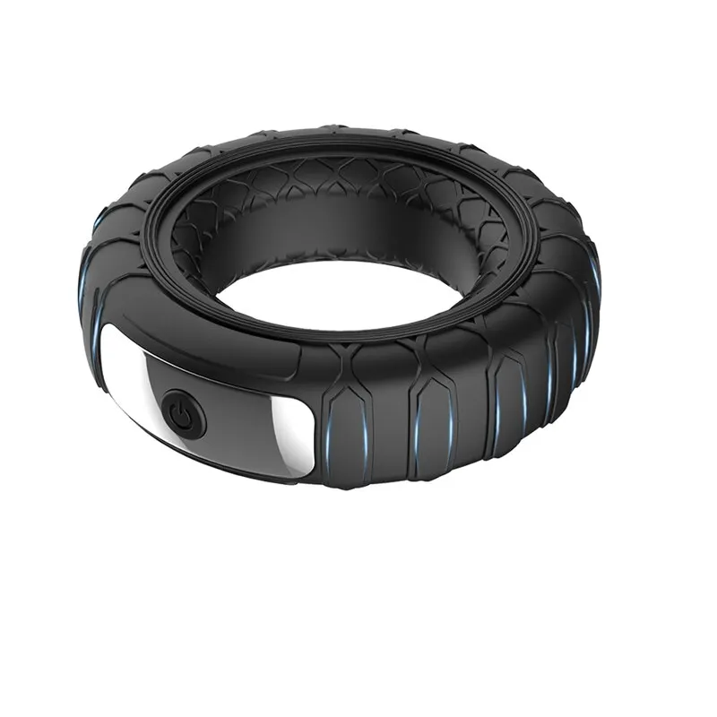 Billionm Powerful Silicone Vibrating Ring Penis Delay Intercourse Ejaculation Trainer Vibrator Massager Erection Cock Luck Man Sex Toy 319-0