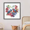 Heart Bird Nest - Paint by Numbers Acrylic Painting 40*40cm