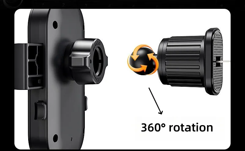 Car air outlet mobile phone navigation holder