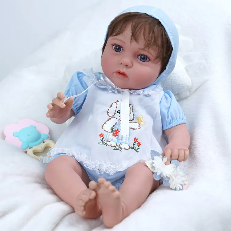 [90Days Lowest Price]Babeside Quiet Reborn Baby Doris 20" Toddler Girl Releasing Stress