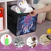 (US Local)DIY Diamond Painting Storage Box Canvas Organizer Box Diamond Painting Kit (J)