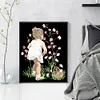 Girl - 9CT Full Beaded Cross Stitch Kit(40x54cm)