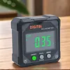 Digital Angle Finder 4-Side Magnetic Angle Gauge Cube Inclinometer Level Box