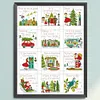 [Brand]Christmas Vacation - 14CT Stamped Cross Stitch - 36*47cm - Xmas