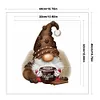 (Stamped/Counted) Coffee Gnome - 11CT Cross Stitch 40*40cm/15.75*15.75in