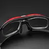 Cycling glasses polarized color changing myopia men and women outdoor anti-wind and sand cycling running sports glasses