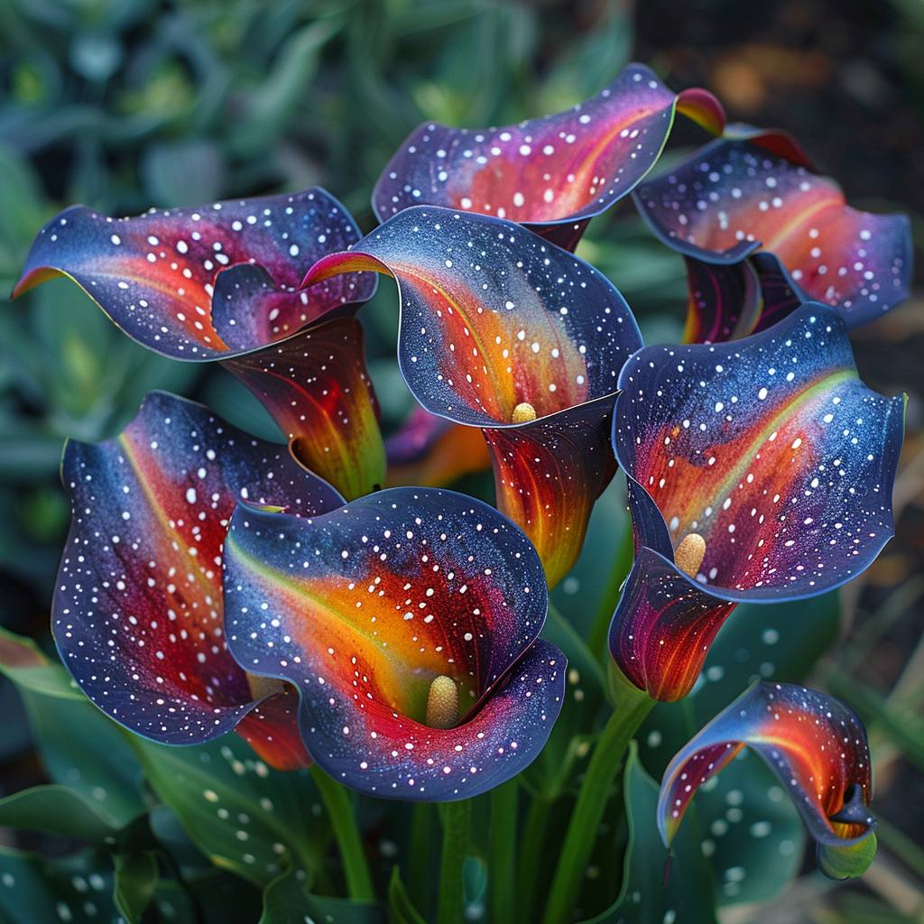#2-Mysterious Aurora Calla Lily 🌌✨