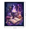 (US Local)4pcs Paint By Numbers Kit On Canvas DIY Oil Art Magic Potion Picture 40x50cm