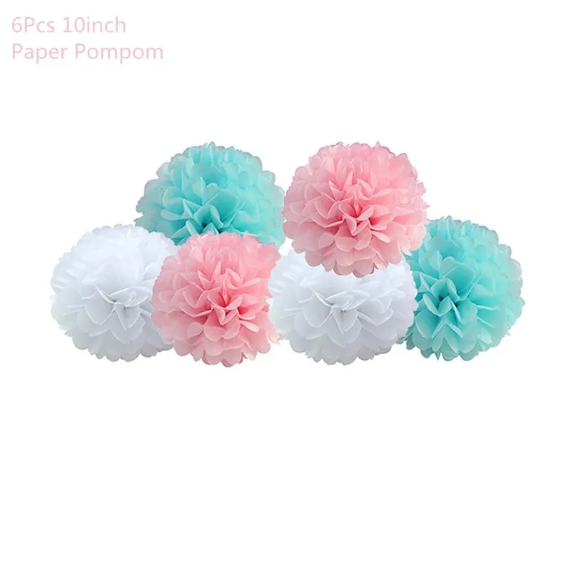 Gender Reveal Party Decoration Boy or Girl Balloon Banner Disposable Tableware Boy Girl Baby Shower Decorations Balloons