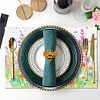(42.5*29.5cm)Animal Diamond Painting Placemat Heat Resistant Diamond Art Table Mat (Owl)
