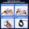 Rechargeable LED Finger Flashlight Gloves, Cool Gadgets Hands Free Flashlights for Fishing, Camping, Mechanics Repairing, Reading