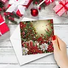 6PCS DIY Diamond Art Greeting Cards Christmas Congratulations Cards & Gifts