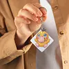 8Pcs DIY Pok&eacute;mon-Diamond Painting Keychain（Double-Sided)
