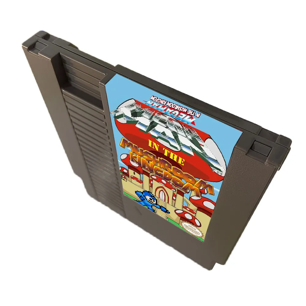 Mega Man in the Mushroom Kingdom NES For Nintendo Entertainment System Console - 8 Bit Game Cartridge