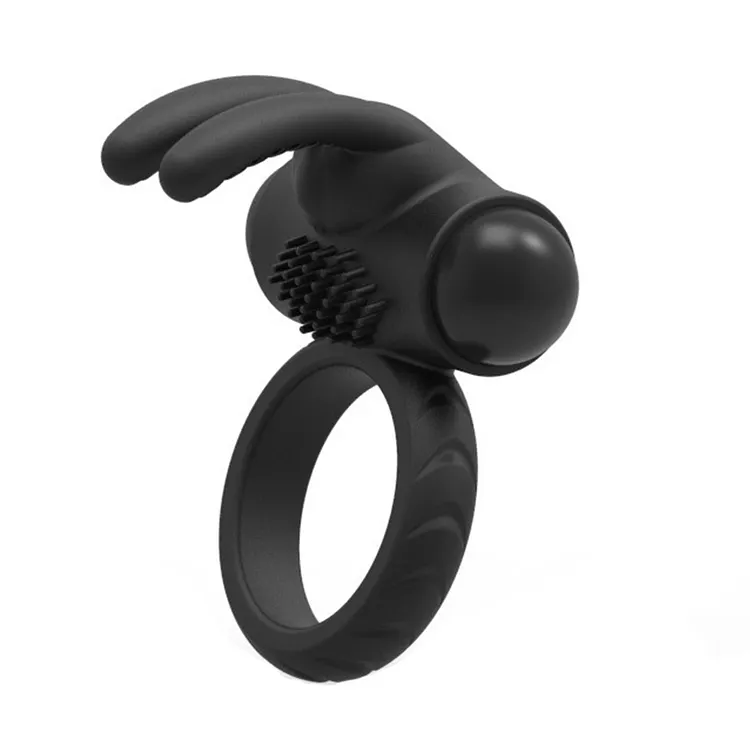 Couple Resonant Rabbit Ear Lock Ring The Penis Rings