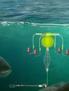 4Pcs 4 Hook Group Feeder Sinker Float Anti Winding Adjustable for Fishing Lovers