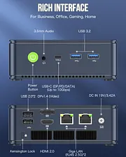 AMD Ryzen 7 5825U Mini PC--NucBox M5 Plus
