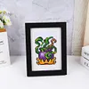 12pcs Witch DIY Mini Round Diamond Painting Set 12x17cm