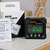Digital Angle Finder 4-Side Magnetic Angle Gauge Cube Inclinometer Level Box