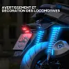 Lumi&egrave;re stroboscopique &agrave; t&eacute;l&eacute;commande Anti-Collision LED sans fil