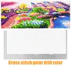 1020 Holes Diamond Painting Net Ruler Point Drill Ruler DIY Needlework Accessory (140)DIY Diamond Art Accessories