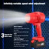 Jet Dry Blower Rechargeable Electric Air Duster Car Dryer Air Blower Dust Blower