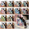 DIY Diamond Painting Kit Triangle Shaped Organizer Box Wooden Storage Box