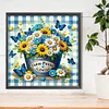 >SALE<5D DIY Full Round Drill Partial AB Diamond Painting Daisy Kit Art Decor 50x50cm