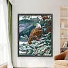 【Limited Stock Sale】Eagle Looking Out - 11CT Stamped Cross Stitch 55*67cm(Big Size)(Brand)