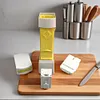 One Click Stick Butter Cutter with Stainless Steel Blade for Bread Cake (1PC)