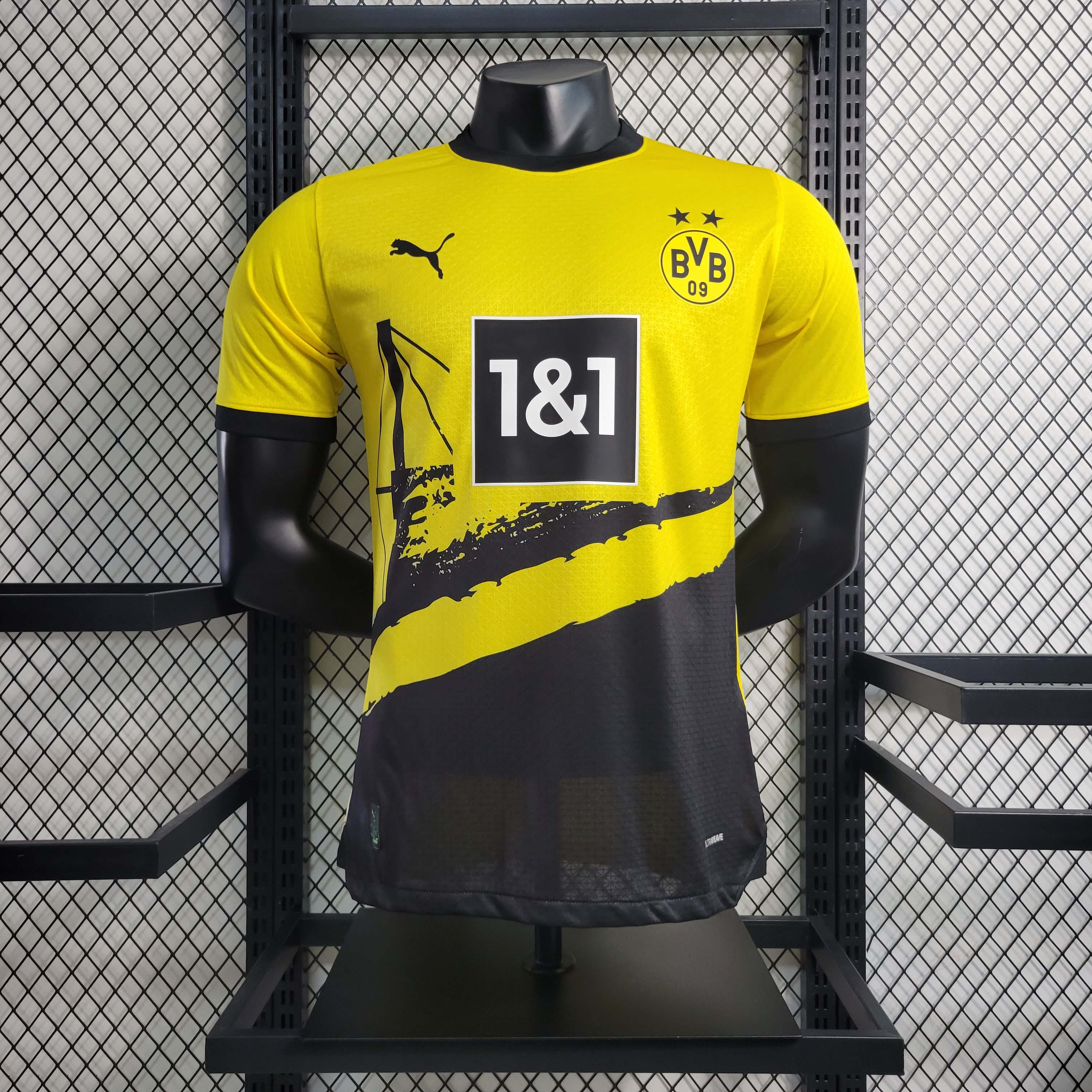 2023-2024 Player Version Dortmund Home Football Shirt 1:1 Thai Quality