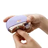 Automatic Fingernail Cutter with LED Nail Polisher Electric Safety Nail Clipper