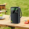 FM AM SW Radio with Headphone Jack Pocket Radio Portable Radio for Home/Outdoor