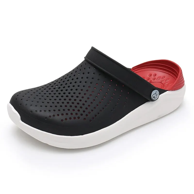 Clogs Sandals Women Mens Summer Water Shoes Light Breathable Casual Slippers Swimming Walking Beach Sports Anti-slip Flip Flops