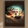 Reading Puppiy-Full Square Diamond Painting(50x65cm)