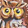 DIY Christmas Candle Flower Diamond Painting Door Handle Hanging Sign Kit