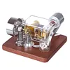 Music Box Stirling Engine Model Educational Physics Science Laboratory Teaching Tool