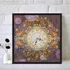 DIY Diamond Clock Drawing Resin Handmade Special Shaped Painting Wall Craft