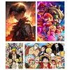 (Multi Style)One Piece-Full Embroidery 3 Strands 11CT Stamped Cross Stitch-50*70CM-Large Size