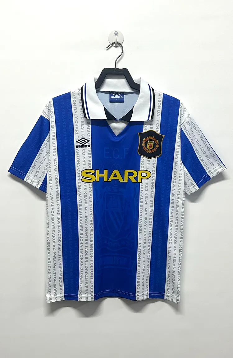 1994-96 Manchester United Second Away Retro Jersey