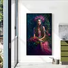 Flower Girl-Paint by Numbers Acrylic Painting 40*60cm