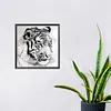 Tiger-Paint by Numbers Acrylic Painting 20*20cm