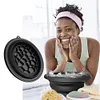 Face Ice Bath - Foldable Washbasin With Built-In Ice Tray Bowl For Face Ice Bath