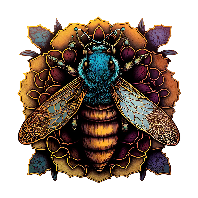 Queen Bee - Wooden Jigsaw Puzzle