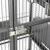 [US Local Warehouse] 60 Inch Large Bird Cage with Play Top and Rolling Stand Metal Parakeet Cage