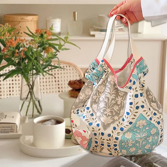 Sewing Shopping Bag Template - With Instructions