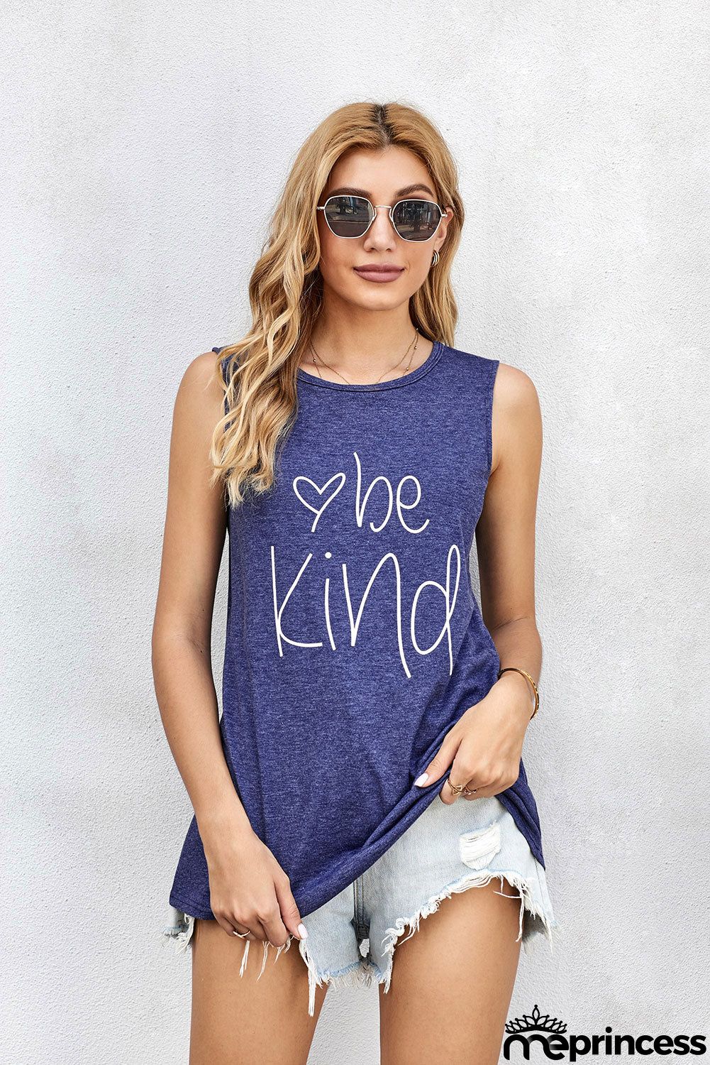 Be Kind Wine Tank Top