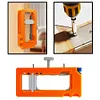 Door Hinge Jig Hinge Mortiser Hinge Router Template for 3in to 5in Hinge(Orange)