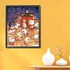 New Year Rabbit - 11CT Stamped Cross Stitch - 40*50cm