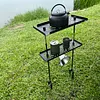 1Pcs Ground Anchor Pegs Stainless Steel U Pegs for Camping Tents (holder base)